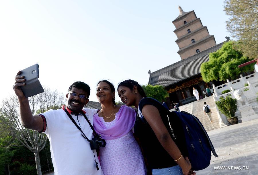 Indian culture witnesses in daily life in China's Xi'an