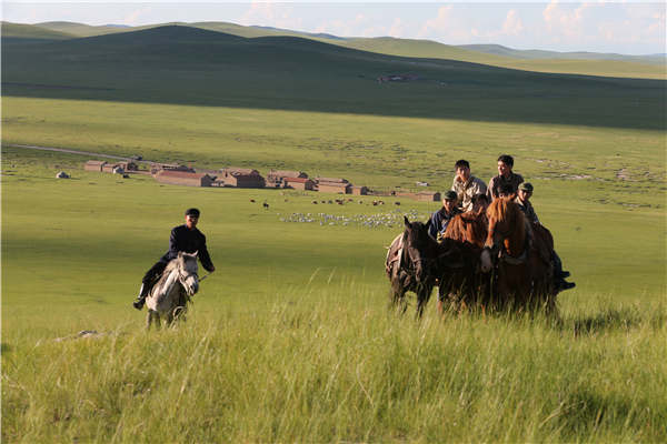 Wulagai, the grassland on the edge of sky