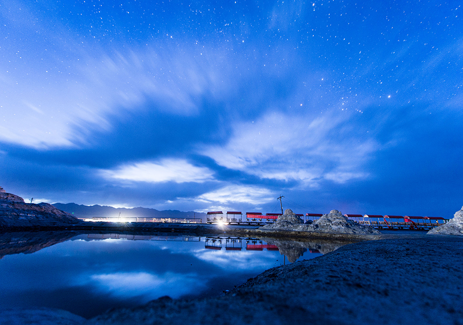 Chaka Salt Lake: Mirror of the sky in China
