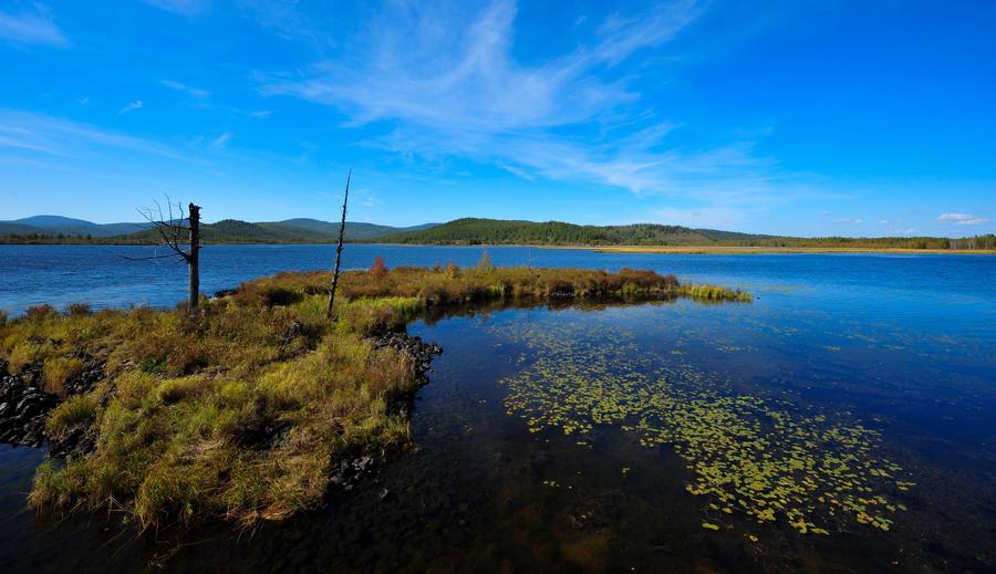 Autumn scenery in Arxan of China's Inner Mongolia autonomous region