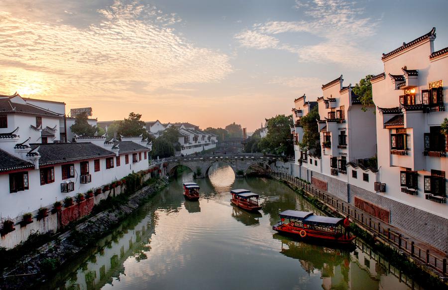 Stunning view of Feixi county in Anhui