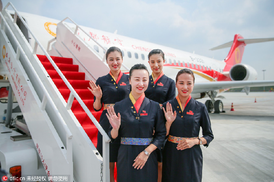 Chili sauce spices up China's first independently designed regional jet