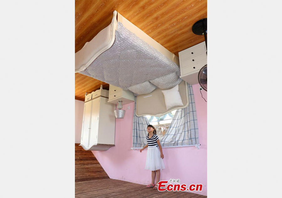 Everything is upside down in this villa