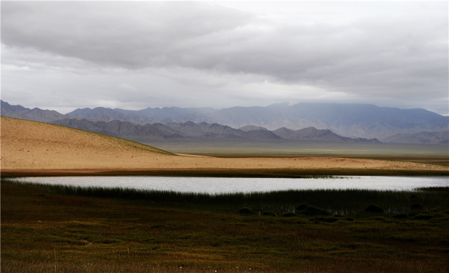 Beautiful scenery at Altun Mountains Nature Reserve in Xinjiang