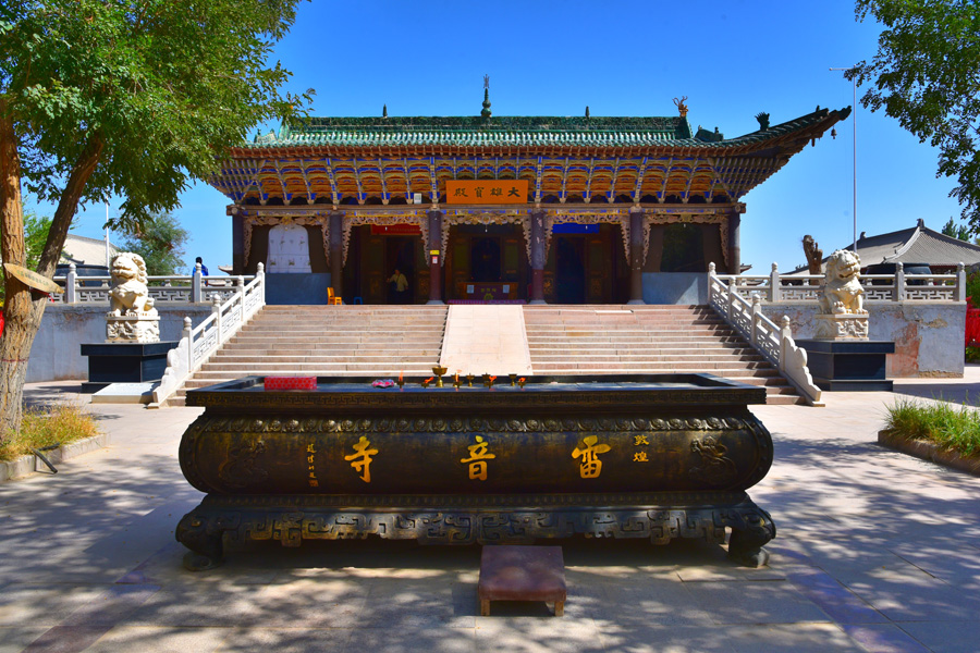 Leiyin Monastery: A Buddhist culture palace in Dunhuang