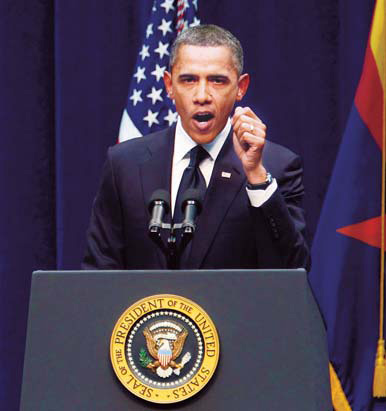 Obama addresses a divided nation