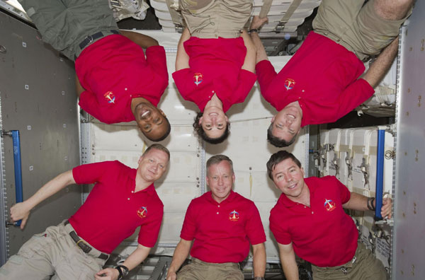 Astronauts in Internatioanl Space Station