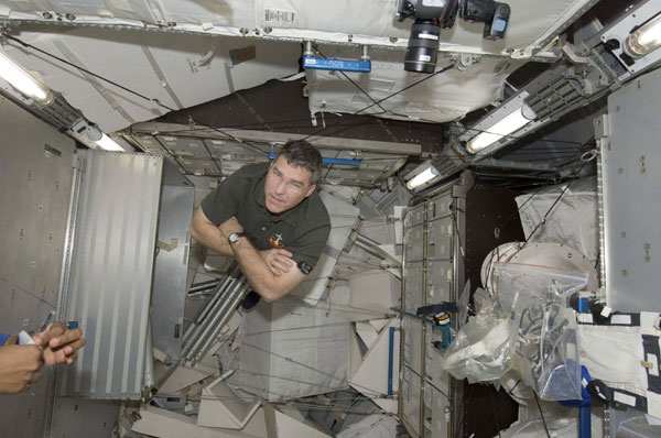 Astronauts in Internatioanl Space Station