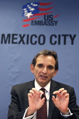 US ambassador to Mexico resigns