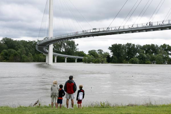 Levees in northern Missouri breached