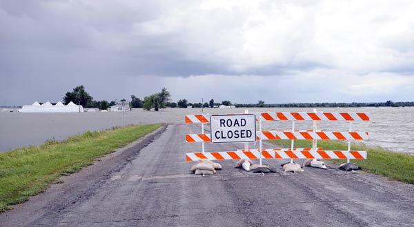 Levees in northern Missouri breached