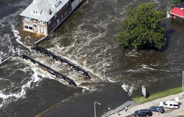 Flood inundates New Jersey after Hurricane Irene
