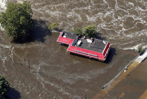 Flood inundates New Jersey after Hurricane Irene