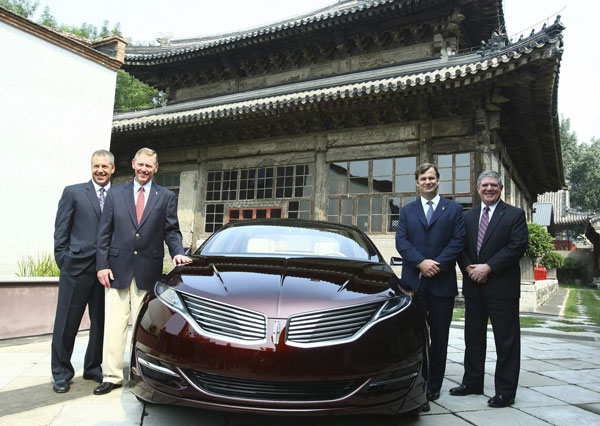 Ford readies Lincoln launch in China by 2014