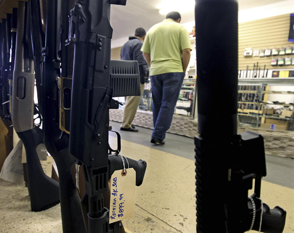 US gun sales increase before possible gun policies
