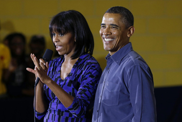 Obama to fete second term with oaths, parade