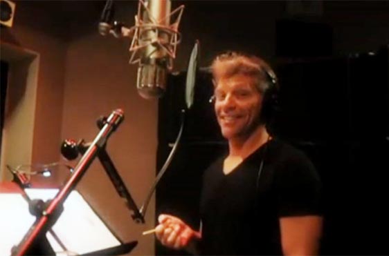 Jon Bon Jovi sings in Mandarin for Chinese Valentine's Day