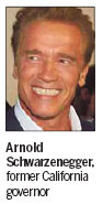 Schwarzenegger back in Hollywood saddle