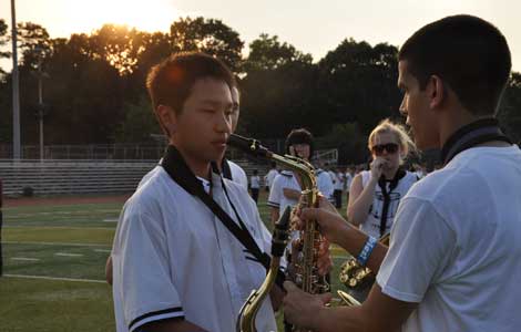 Chinese students visit US in exchange program