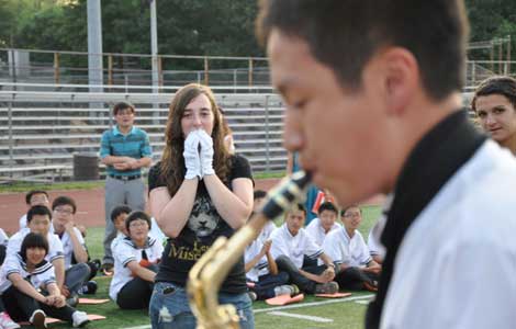 Chinese students visit US in exchange program