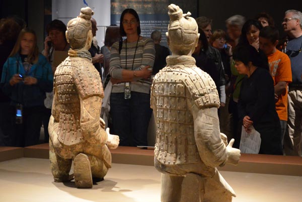 Chinese historic pieces on show in California