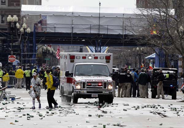 Live report of Boston blasts