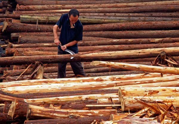 US states laud China's lifting of ban on hardwood logs