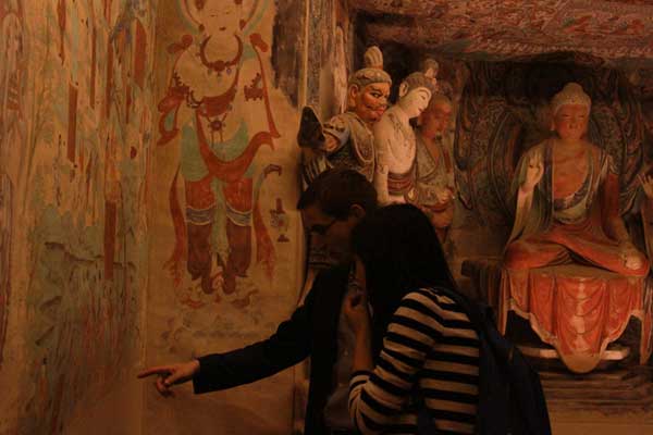 Buddhist art at the gateway of the Silk Road