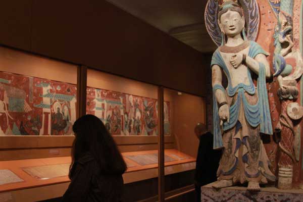 Buddhist art at the gateway of the Silk Road