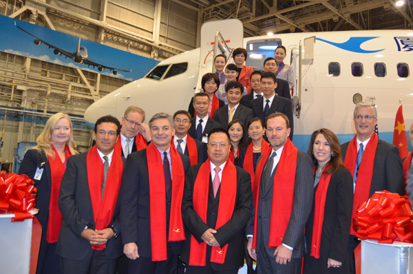 Xiamen Airlines gets milestone 100th Boeing