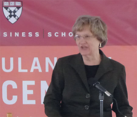 Harvard dedicates new business center