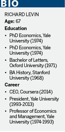 Yale president-turned-Coursera CEO sees China soar