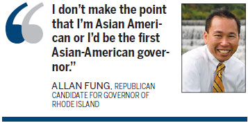 Asian American seeks RI governorship