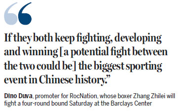 'Great Wall', 'Big Bang' look to put China on heavyweight boxing map