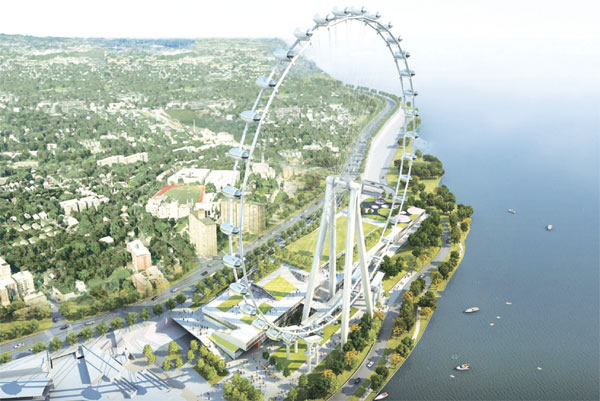 Chinese invest in world's tallest Ferris wheel