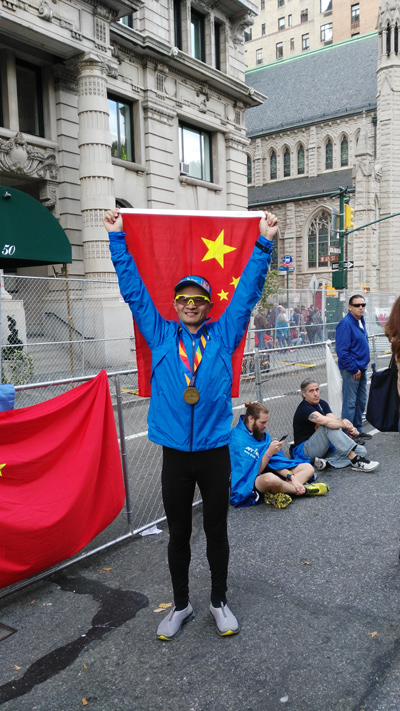 Chinese go the distance for marathon