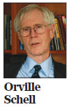 Orville Schell: Climate change can aid relations