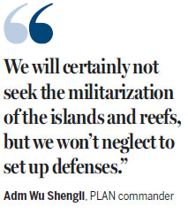 'Island defenses depend on threat': PLAN chief