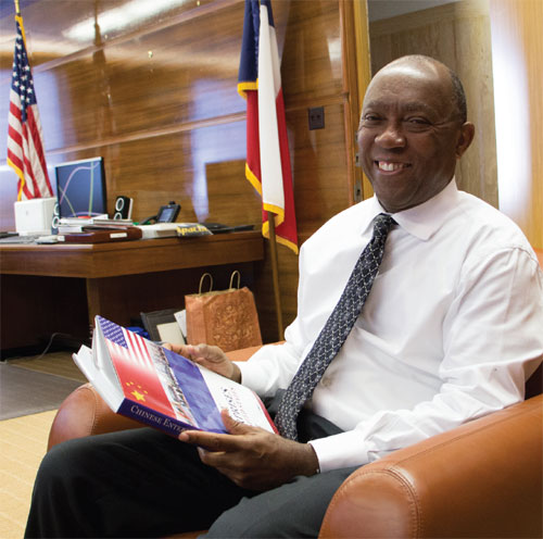 Houston mayor: City strives for 'global future'