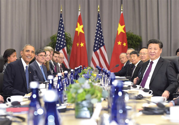 Xi to Obama: Disputes should be managed