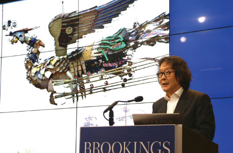 Xu Bing's China bursts forth in artwork