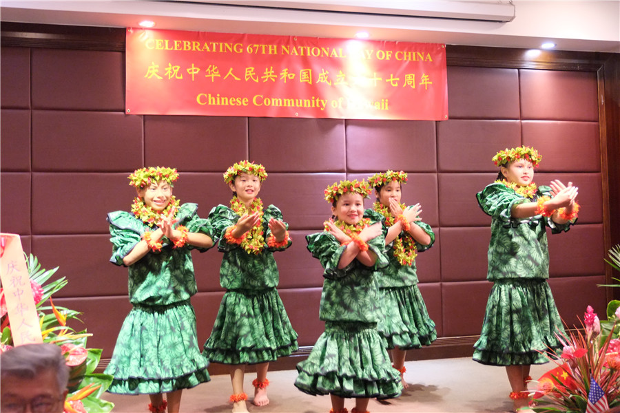 Chinese Hawaiians celebrate China's National Day