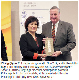 Telling Philadelphia's story to China
