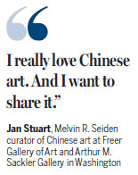 Jan Stuart: curator tells stories of creativity of Chinese art