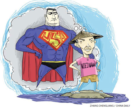 US sails into dangerous waters