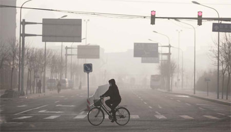 City struggles in war against smog