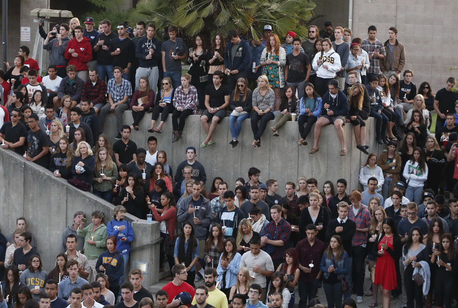 Candlelight vigil to mourn shooting victims in California