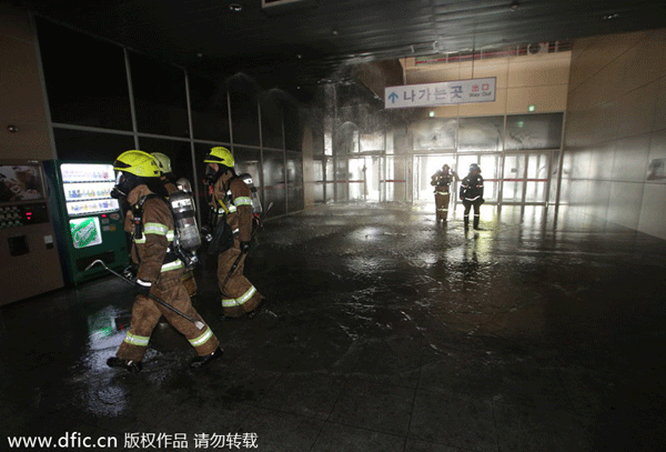 6 killed by fire in South Korea