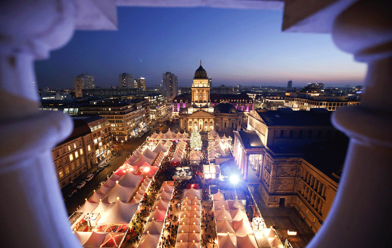 Happy Christmas market