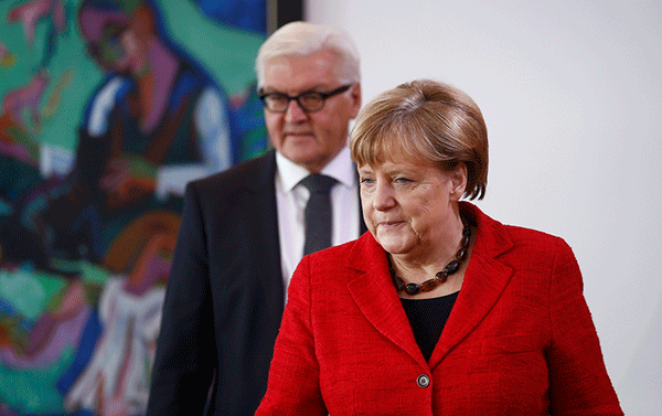 Merkel praises decision of backing FM Steinmeier as German president